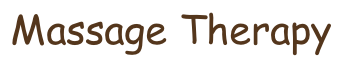 Massage Therapy

